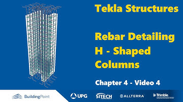 Tekla Structures - Chapter 4, Video 4 - H-Shaped Columns