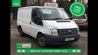 2012 FORD TRANSIT 2.2 TDCI VAN  - 96K - ONE YEAR WARRANTY