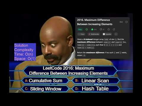 Maximum Difference Between Increasing Elements Explained: Ace Your Interview With Coding Card Sharp