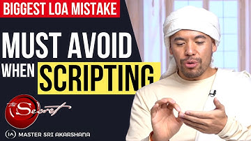 STOP SCRIPTING YOUR FUTURE! | The Biggest LOA Mistake! [Must Watch!]