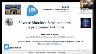 Reverse Shoulder Replacement Dr. Mohamed Imam 