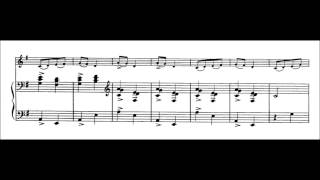 Maurice Ravel - Berceuse sur le nom de Gabriel Fauré [With score]
