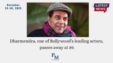 News Wrap Nov 24 Nov 30, 2025