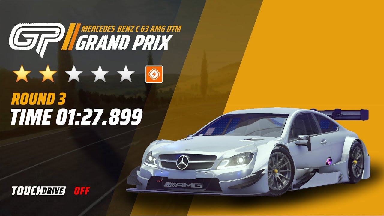 Grand Prix - Mercedes-Benz C 63 AMG DTM | Round 3 | Touchdrive Off | Asphalt Legends