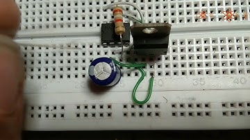 Cara membuat lampu led berkedip secara lembut menggunakan ic NE555 dan transistor NPN