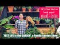 DIY Plant Shelf Wall in the Greenhouse|BEFORE & AFTER |Just Life in the Garden, a Family Garden Show