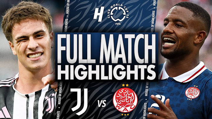 Juventus vs Wydad - FULL Match Highlights & Goals | 2025 FIFA Club World Cup