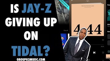 Is Jay- Z Giving Up On Tidal?