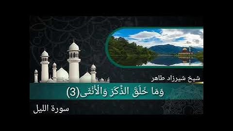 سورة الليل شيخ شيرزاد طاهر