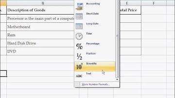 MS Excel 2007 Video Tutorials (Bengali) Part-44 | Number Properties on MS Excel - 2007