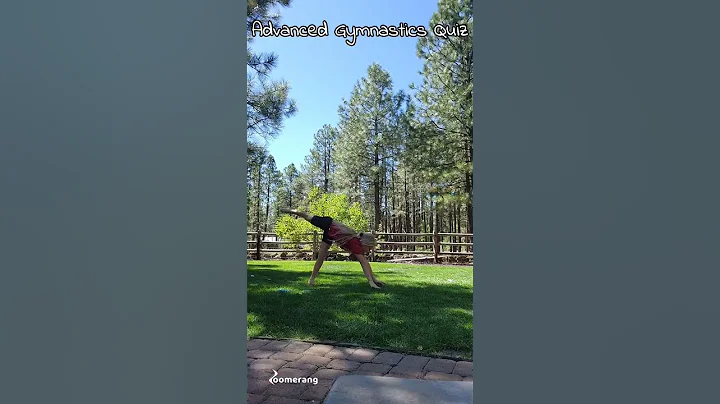 advanced gymnastics quiz