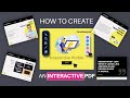 How to create an interactive pdf in adobe indesign  indesign tutorials for beginners