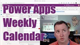 Power Apps Weekly Calendar screenshot 5