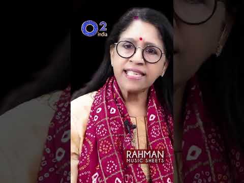 Shorts Kavita Krishnamurti On ARRahman S Working Style Rahman Music Sheets