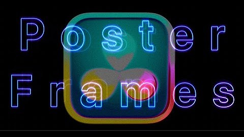 DaVinci Resolve 19  - Setting Poster Frames