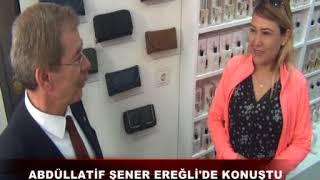 Abdüllatif Şener Ereğli'de Konuştu