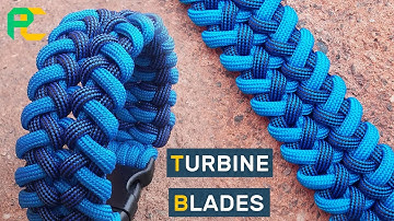 How to make Paracord Bracelet Turbine Blades Modified