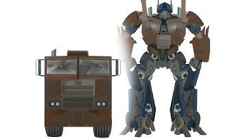 @osro1113 evasion Optimus Prime stick nodes pro animation #transformers #animation