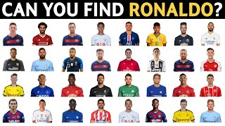 Only a genius can find all the players! | Football Quiz ft. Ronaldo (Part 2) screenshot 4