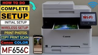Canon imageclass mf465dw printer new setup installation unboxing review #canonlaserprinteravailable