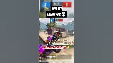 TDM 1v1 💀 | Enemy pov:👀 #bgmi #pubg #tdm #1v1 #trending #shorts