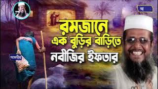 রমজানে এক বুড়ির বাড়িতে নবীজির ইফতার । তোফাজ্জল হোসেন ভৈরবী । tofazzal hossain bhairovi | bangla waz