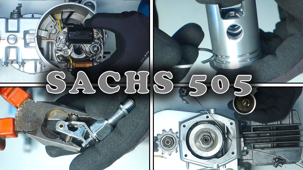 Sachs 505 Zweigang mit Automatikkupplung Teil 6