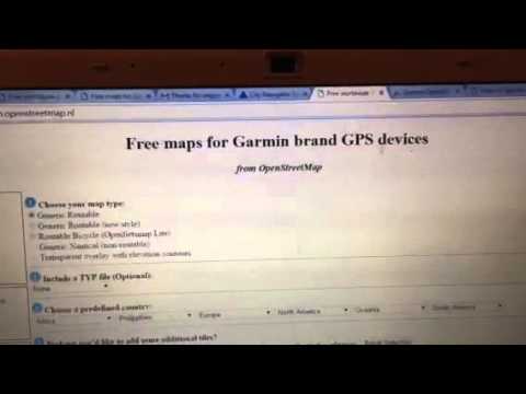 Video: Hoe laai ek kaarte af na my Garmin GPS?