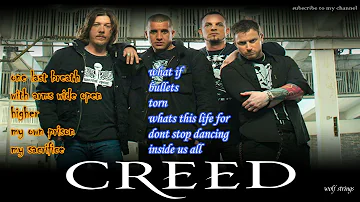 CREED GREATEST HITS SELECTION || CREED HITS SONG ALBUM PLAYLIST