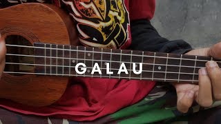 GALAU - ALASKID (lirik & chord) | Cover Ukulele by Alvin Sanjaya