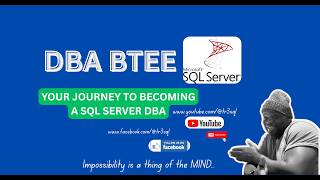 Information TR3 SQL DBA TRAINING INTRODUCTION Guide
