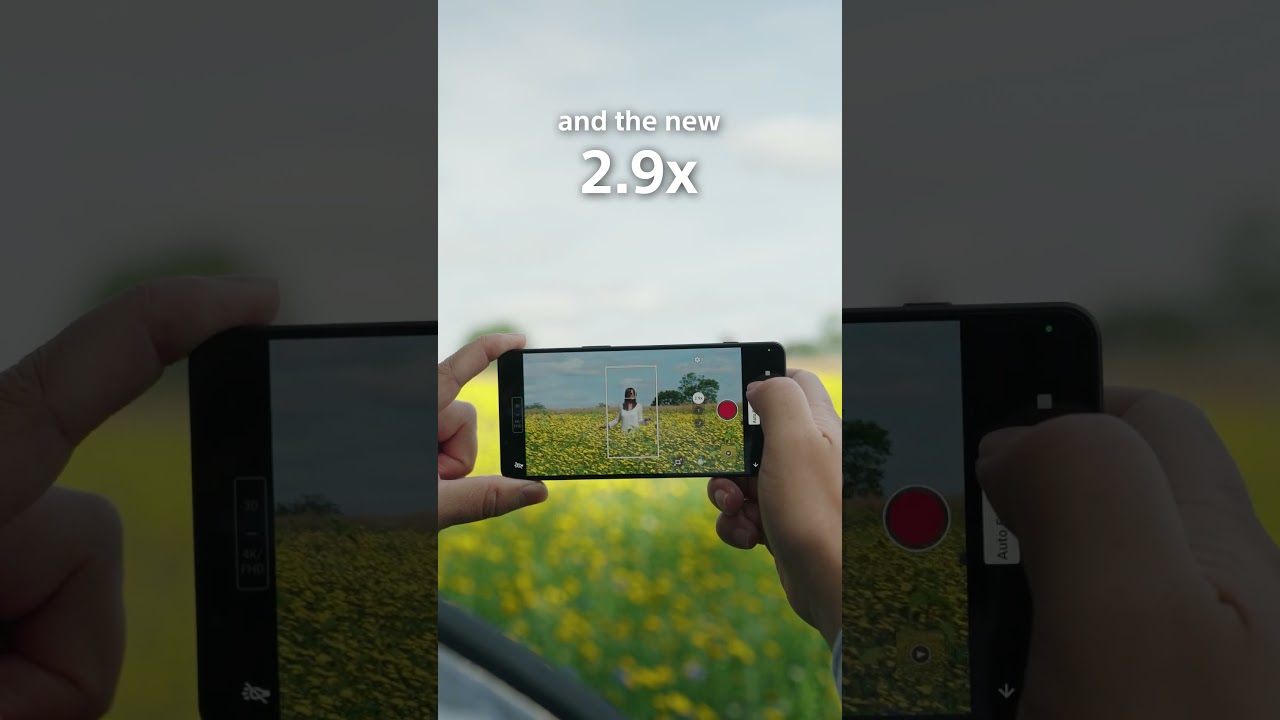 Capture more of your story with Auto-framing on #Xperia1VIII #Shorts🌻