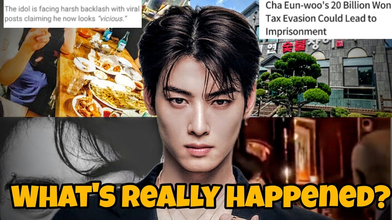 20 Billion Won Tax Scandal: What Really Happened to Cha Eunwoo?#kpop #astro #chaeunwoo