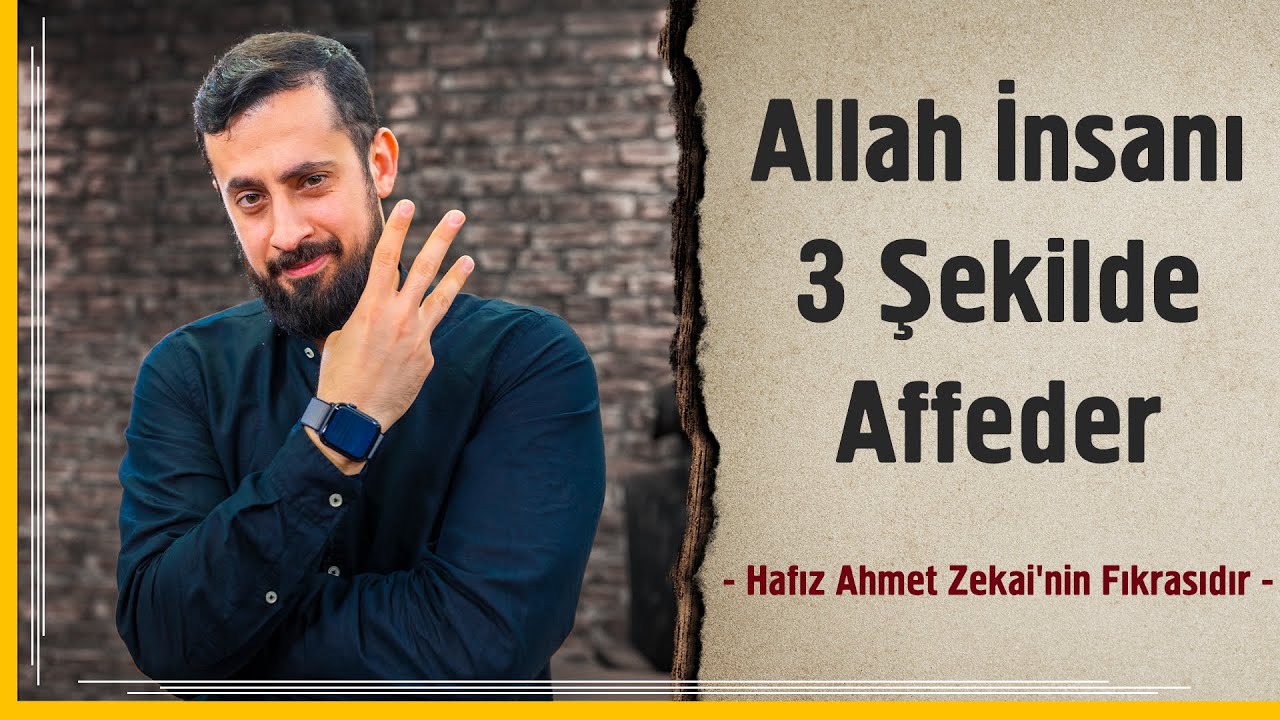 Allah İnsanı 3 Şekilde Affeder - Hafız Ahmed Zekâi'nin Fıkrasıdır | Mehmet Yıldız @hayalhanem