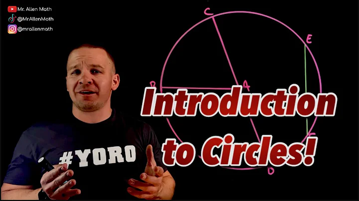 Introduction to Circles (radius, diameter, chord, area, and circumference)