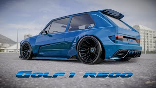 Volkswagen Golf 1 R500 wide body