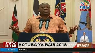 President Uhuru Kenyatta's New Year message - Full Speech
