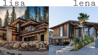 LISA or LENA home edition(houses,bathroom,kitchen and more)