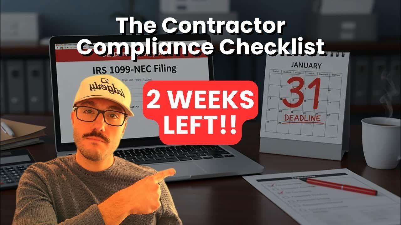 Contractor Filing System Step-By-Step Guide for Paying Contractors & Filing 1099s - YouTube