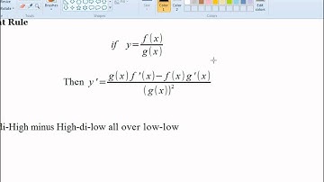 AP BC Calculus: Product and Quotient Rule (Derivatives)