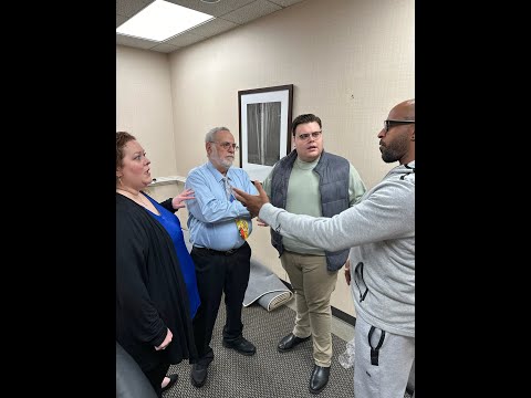 Larry confronts Bethany’s Dad for transferring her to an urban area