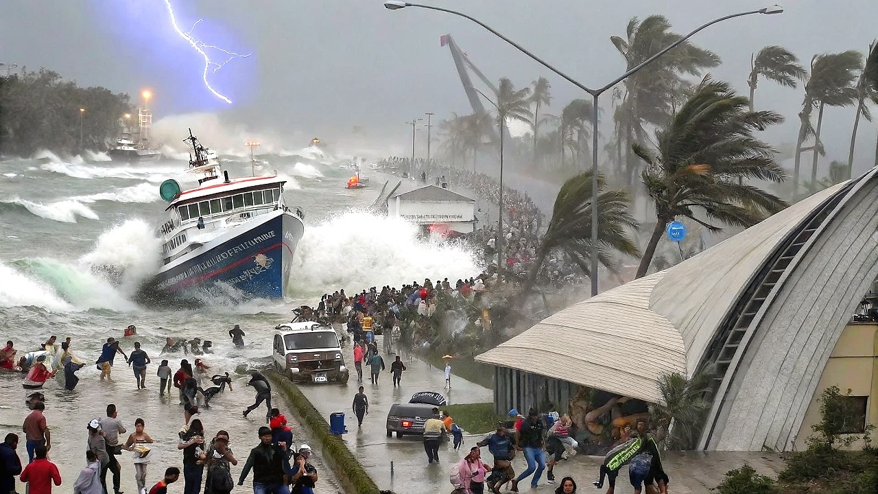 SOUTH AFRICA UNDER WATER! Storm Surges DEVASTATE Coastal Areas - Floods ...