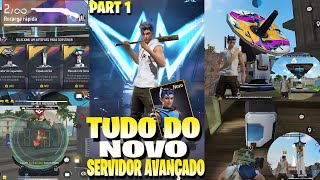 TESTANDO O NOVO SERVIDOR AVANÇADO FREE FIRE! CONFIRA TUDO QUE ESTÁ CHEGANDO NA NOVA ATUALIZAÇÃO OB48