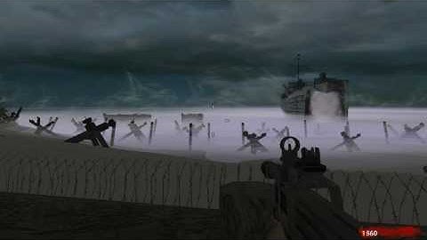 Call of Duty Custom Nazi Zombie Dead Sand map BEST MAP EVER (HD)
