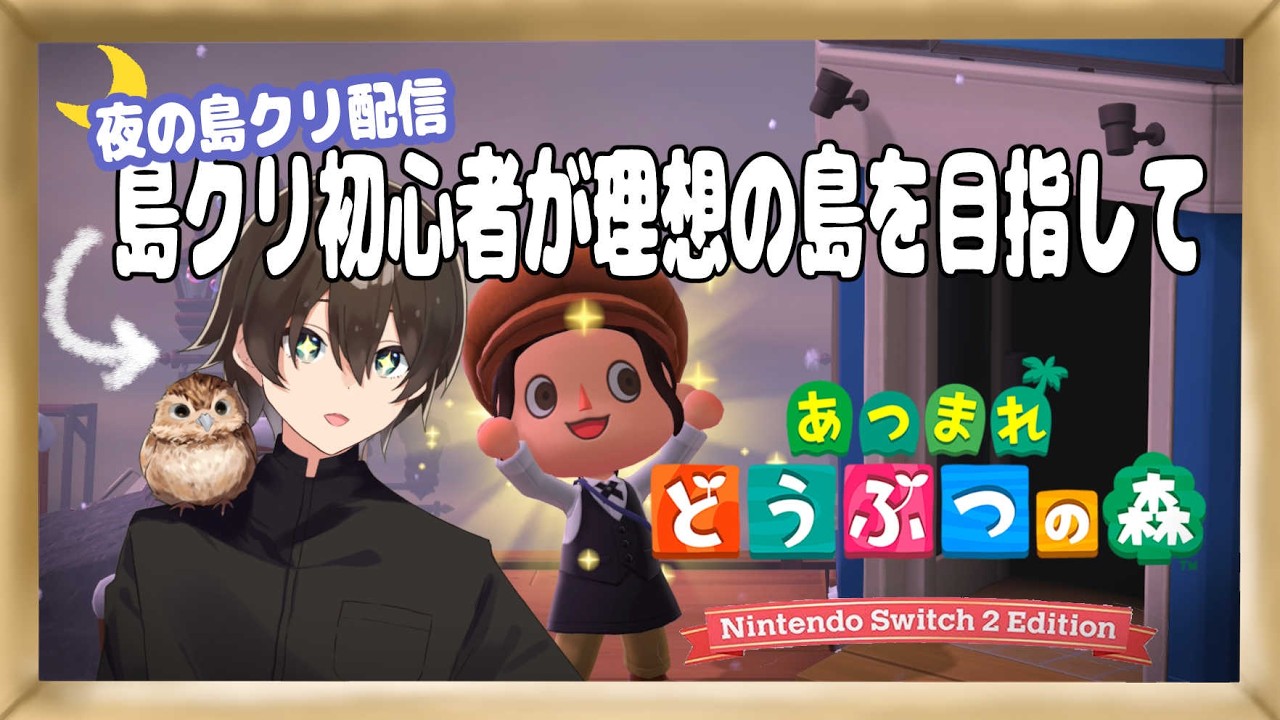 【あつまれどうぶつの森】【作業/雑談】自分の作りたいものがだんだんイメージ出来てきました…！👀✨【静原リコ】