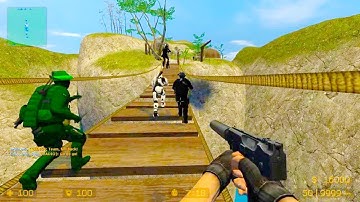 Counter Strike Source - Zombie Escape mod online gameplay on Pirates of the Caribbean map