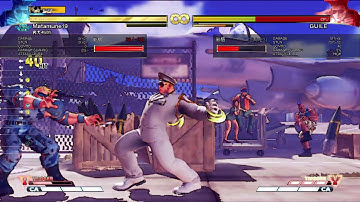 SFV MATAMUNE19 GUILE SONIC LOOP VER. INFINITE COMBO