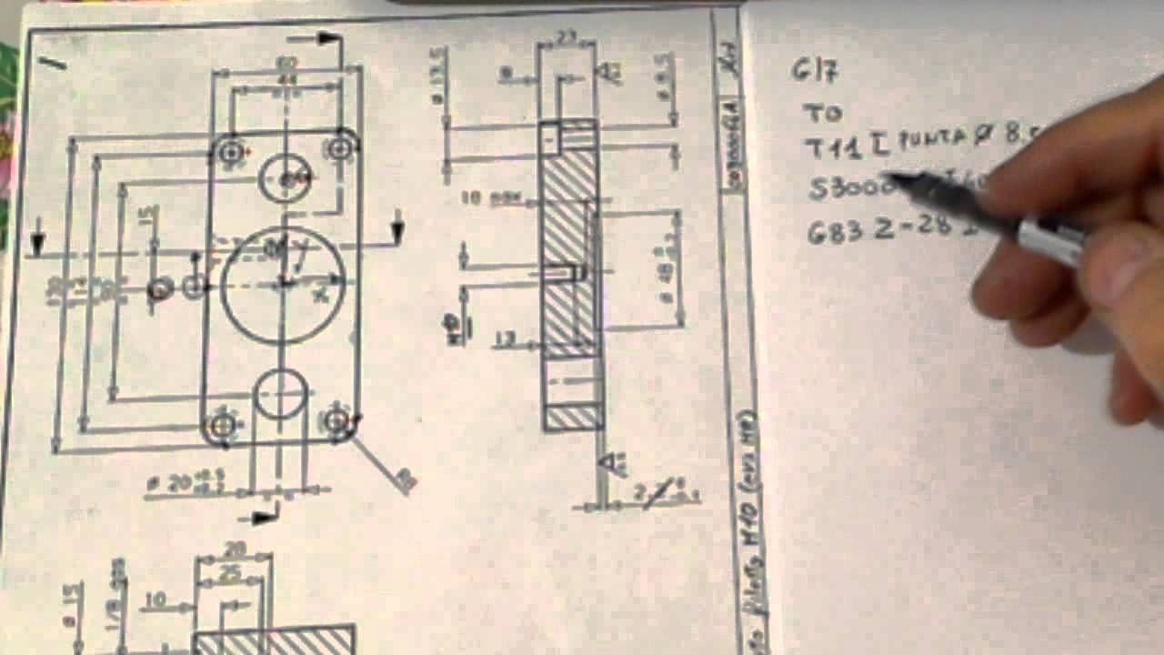 Lezione CNC foratura.