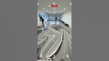From TRASH to CLASS! The Most INSANE Garage Upgrade Ever 🤯  #epoxy  #interiordesign