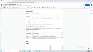 Year 8 Homework Help Video - Cartoon Algorithms
